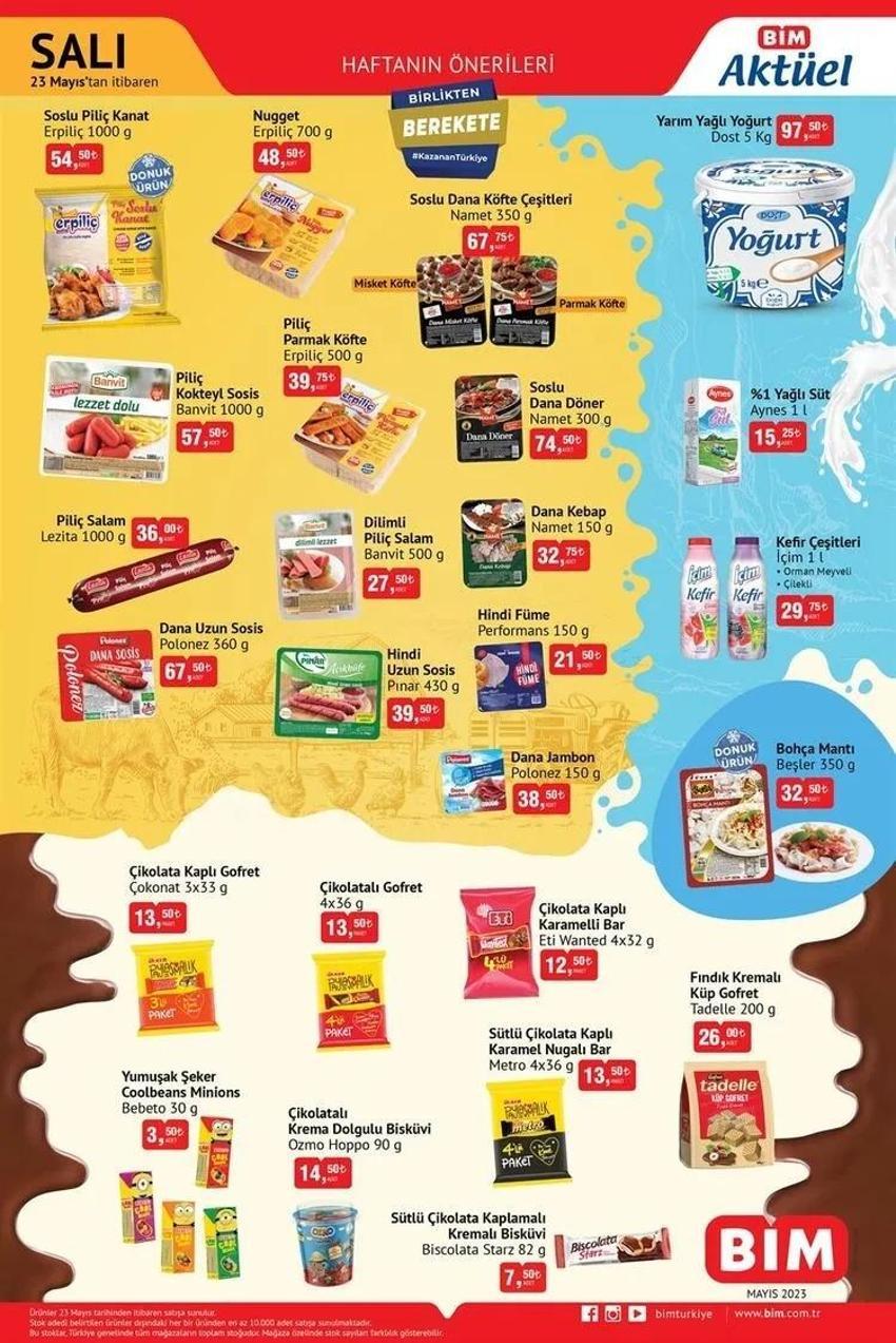 BİM 24-26 Mayıs aktüel katalog 2023 yayınlandı! 5 kilo mangal kömürü 58 TL, sandalet terlik kadın, erkek 49 TL! Sürpriz liste...