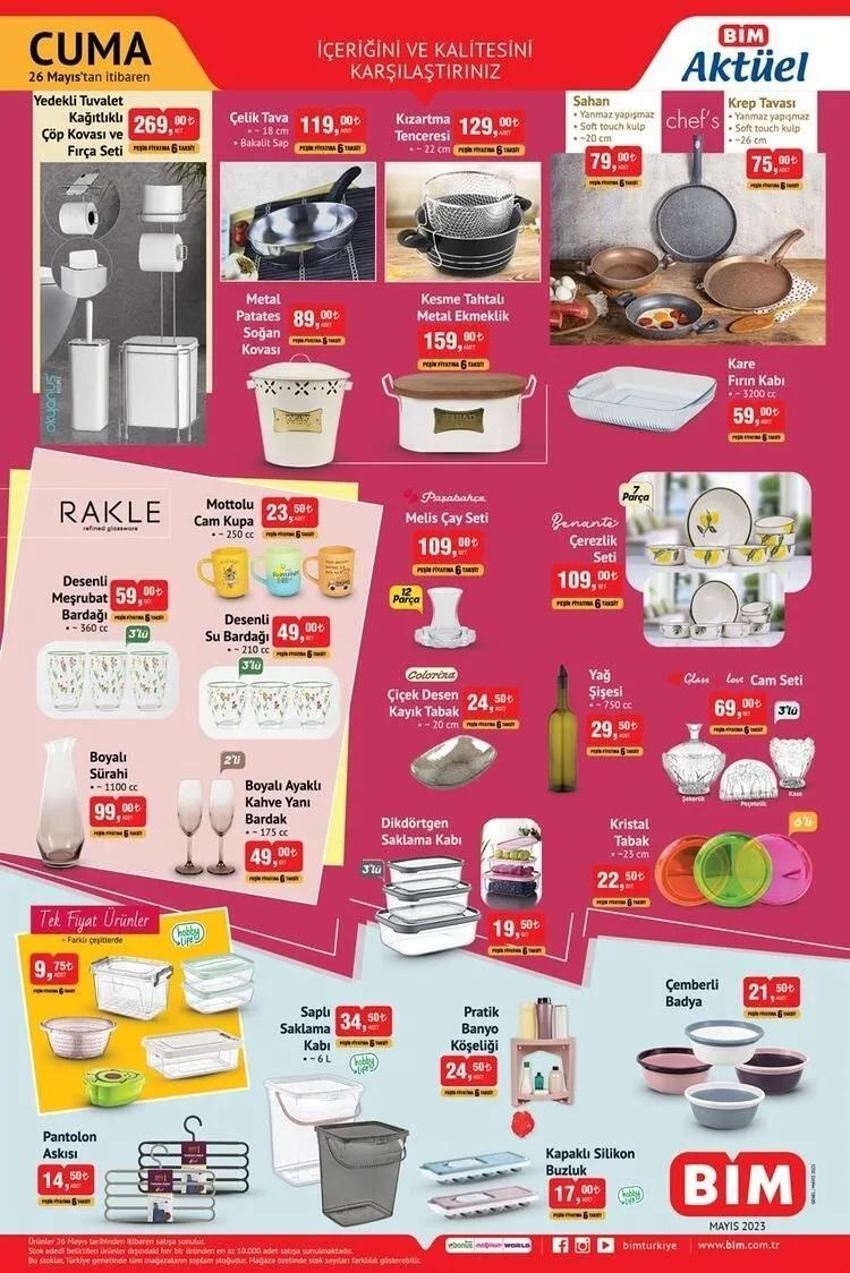 BİM 24-26 Mayıs aktüel katalog 2023 yayınlandı! 5 kilo mangal kömürü 58 TL, sandalet terlik kadın, erkek 49 TL! Sürpriz liste...