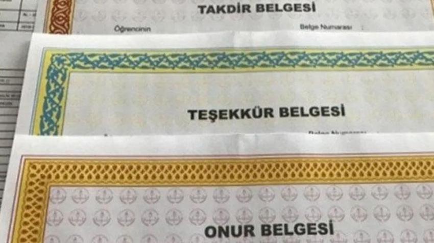 Teşekkür belgesi kaç puanla alınır? Teşekkür belgesi almak için kaç puan gerekir, dersler kaç olmalı, devamsızlık süresi ne olmalı?