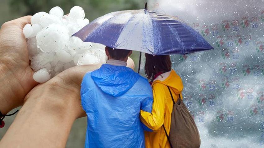 Dolu, şimşek ve şiddetli yağış alarmı! Meteoroloji uyardı, kırkikindi yağmurları geliyor