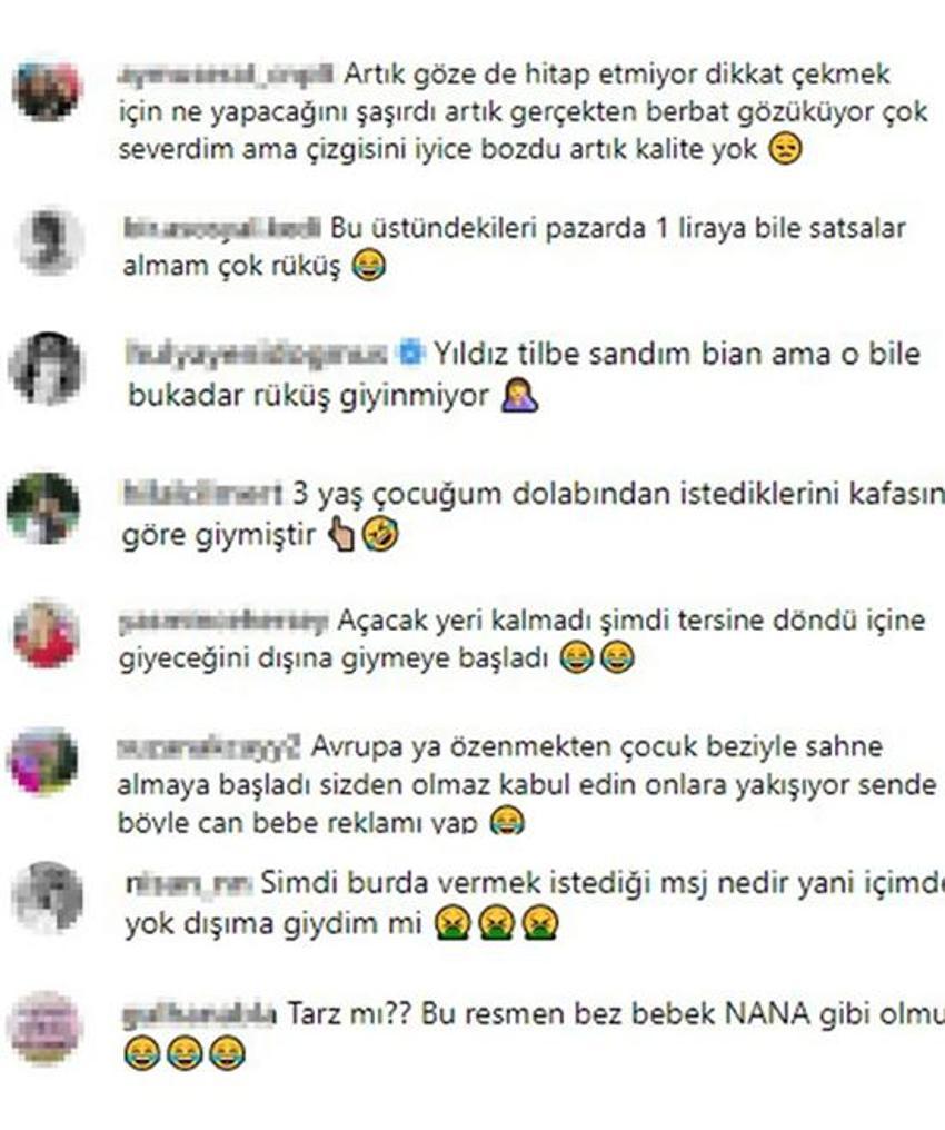 Gülşen'in sahne kostümüne yorum yağdı! 'Bez bebek Nana gibi olmuş'