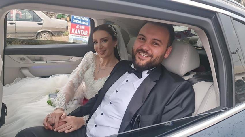 TOGG İzmir'de gelin arabası olarak kullanıldı