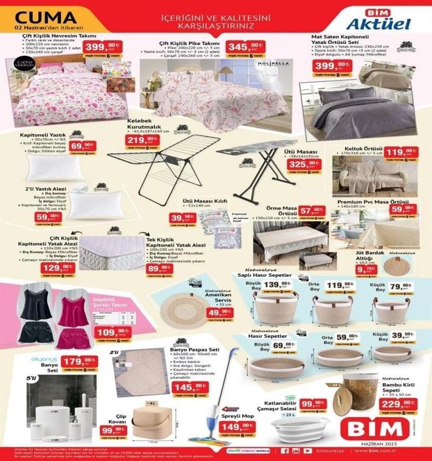 BİM 2-3 Haziran aktüel katalog 2023 yayınlandı! Akıllı bileklik 199 TL, Masaj aleti fiyatı çılgın indirimde! Sürprizde o var!