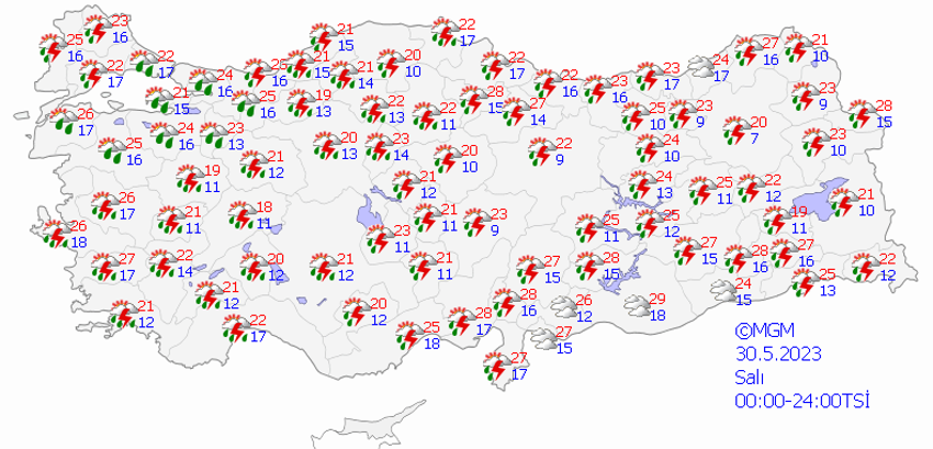 76 il yağmura teslim olacak! Meteoroloji son dakika açıkladı, çok kuvvetli geliyor