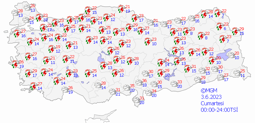 76 il yağmura teslim olacak! Meteoroloji son dakika açıkladı, çok kuvvetli geliyor