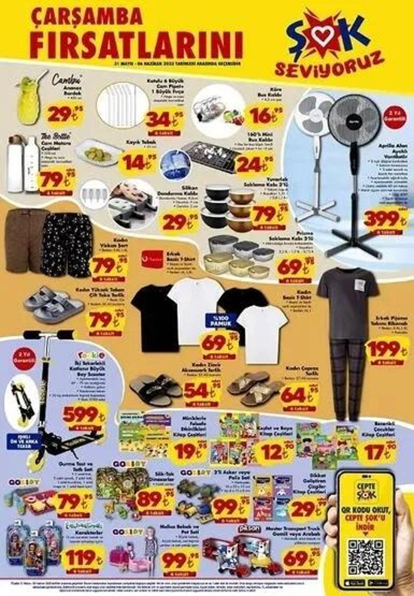 ŞOK 2-6 Haziran aktüel katalog 2023 yayınlandı! Babalar Günü'ne özel sürpriz kampanya var!