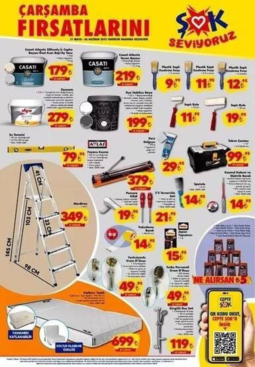 ŞOK 2-6 Haziran aktüel katalog 2023 yayınlandı! Babalar Günü'ne özel sürpriz kampanya var!