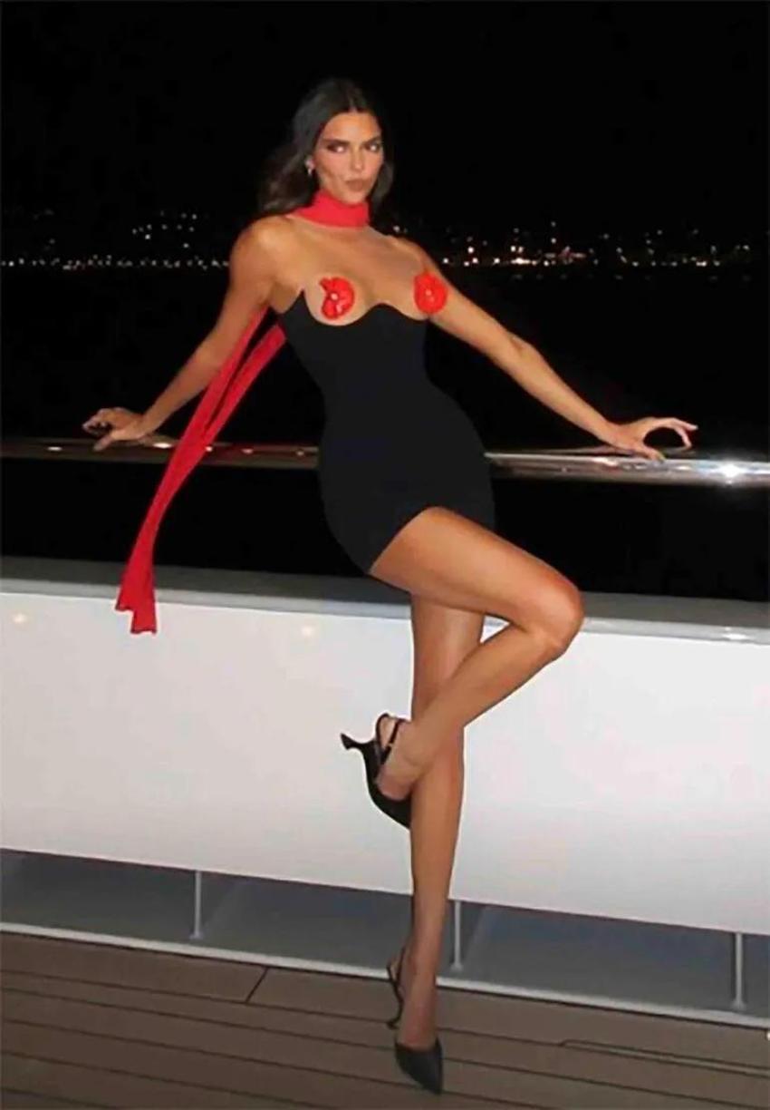 Kendall Jenner'ın iddialı tarzı olay oldu!