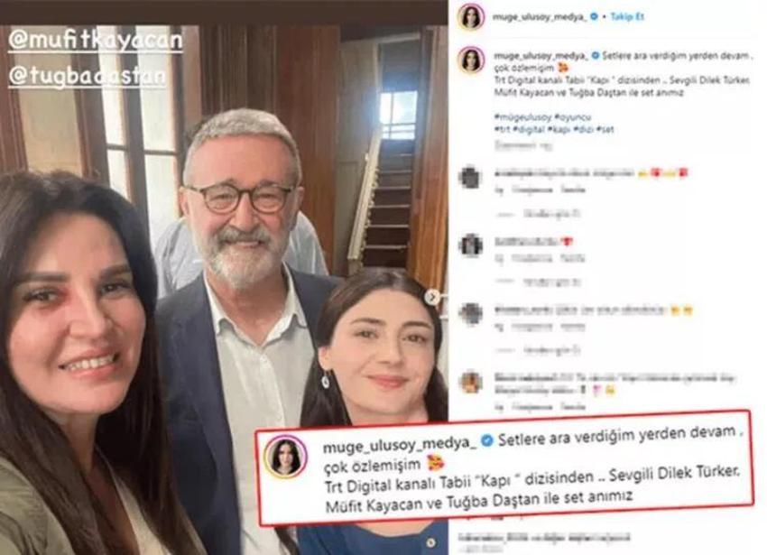 'Kurtlar Vadisi’nin Meral'i Müge Ulusoy setlere döndü!