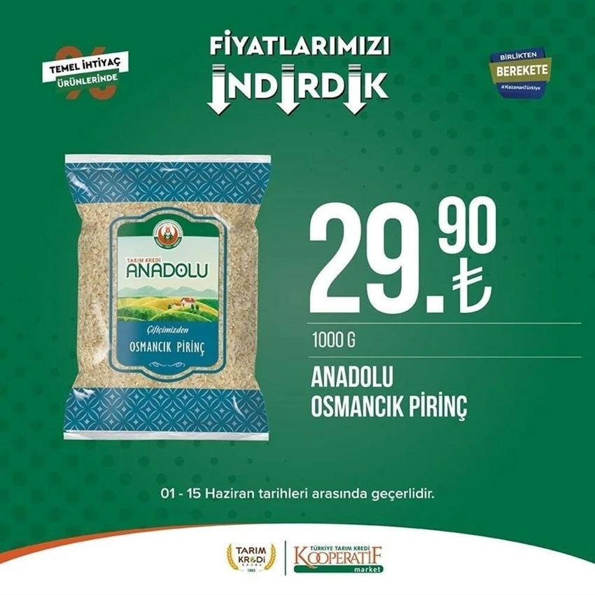 Tarım Market 7-15 Haziran aktüel katalog 2023 yayınlandı! Tarım Kredi'de Babalar Günü sürprizi var! Ayçiçek yağında dev indirim...