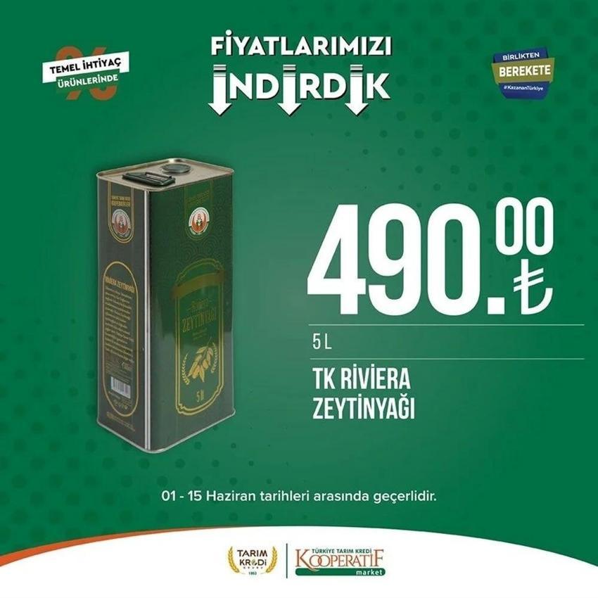 Tarım Market 7-15 Haziran aktüel katalog 2023 yayınlandı! Tarım Kredi'de Babalar Günü sürprizi var! Ayçiçek yağında dev indirim...