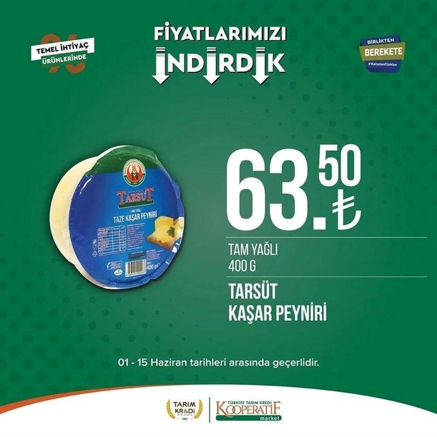 Tarım Market 7-15 Haziran aktüel katalog 2023 yayınlandı! Tarım Kredi'de Babalar Günü sürprizi var! Ayçiçek yağında dev indirim...