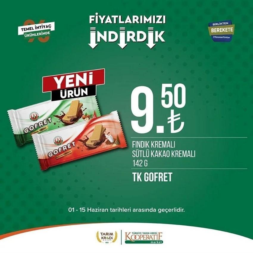 Tarım Market 7-15 Haziran aktüel katalog 2023 yayınlandı! Tarım Kredi'de Babalar Günü sürprizi var! Ayçiçek yağında dev indirim...