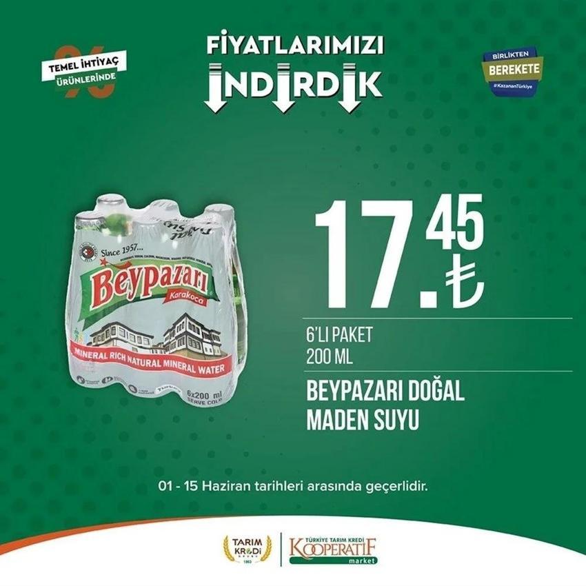 Tarım Market 7-15 Haziran aktüel katalog 2023 yayınlandı! Tarım Kredi'de Babalar Günü sürprizi var! Ayçiçek yağında dev indirim...