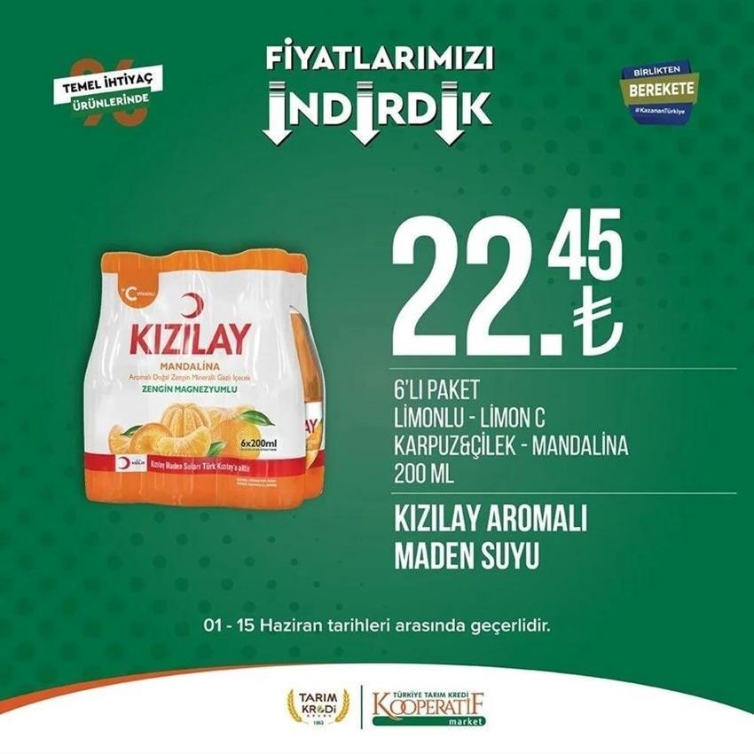 Tarım Market 7-15 Haziran aktüel katalog 2023 yayınlandı! Tarım Kredi'de Babalar Günü sürprizi var! Ayçiçek yağında dev indirim...