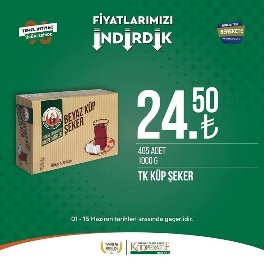 Tarım Market 7-15 Haziran aktüel katalog 2023 yayınlandı! Tarım Kredi'de Babalar Günü sürprizi var! Ayçiçek yağında dev indirim...