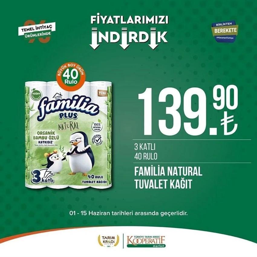 Tarım Market 7-15 Haziran aktüel katalog 2023 yayınlandı! Tarım Kredi'de Babalar Günü sürprizi var! Ayçiçek yağında dev indirim...