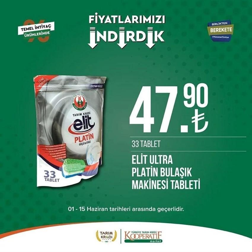 Tarım Market 7-15 Haziran aktüel katalog 2023 yayınlandı! Tarım Kredi'de Babalar Günü sürprizi var! Ayçiçek yağında dev indirim...