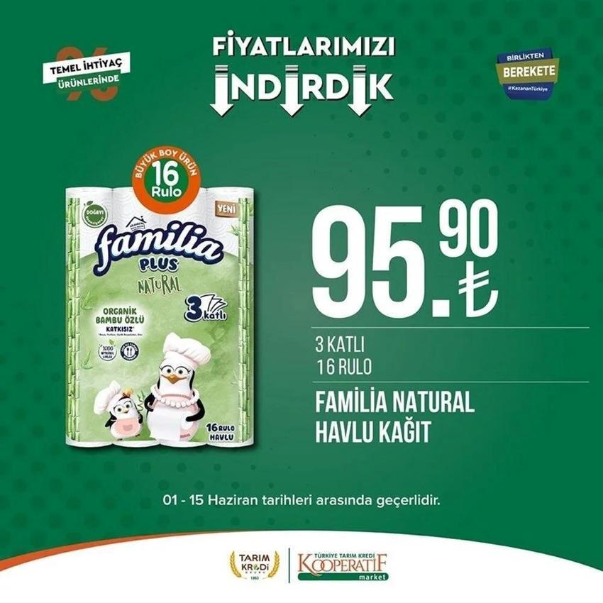 Tarım Market 7-15 Haziran aktüel katalog 2023 yayınlandı! Tarım Kredi'de Babalar Günü sürprizi var! Ayçiçek yağında dev indirim...