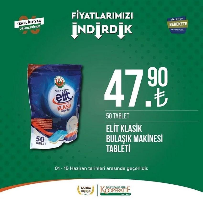 Tarım Market 7-15 Haziran aktüel katalog 2023 yayınlandı! Tarım Kredi'de Babalar Günü sürprizi var! Ayçiçek yağında dev indirim...