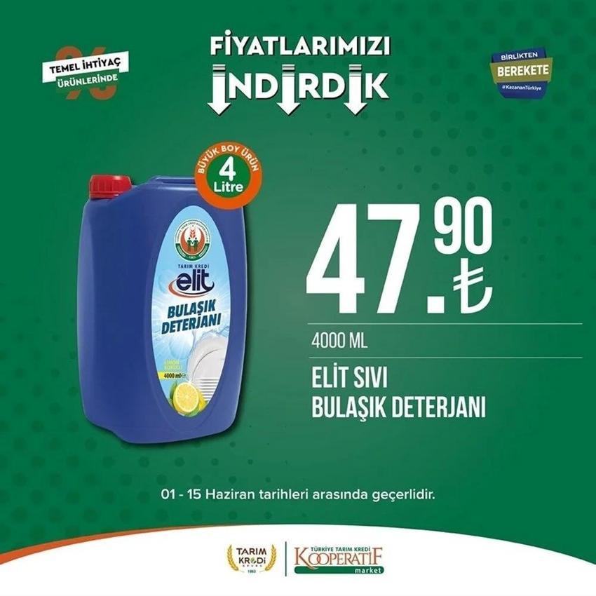 Tarım Market 7-15 Haziran aktüel katalog 2023 yayınlandı! Tarım Kredi'de Babalar Günü sürprizi var! Ayçiçek yağında dev indirim...
