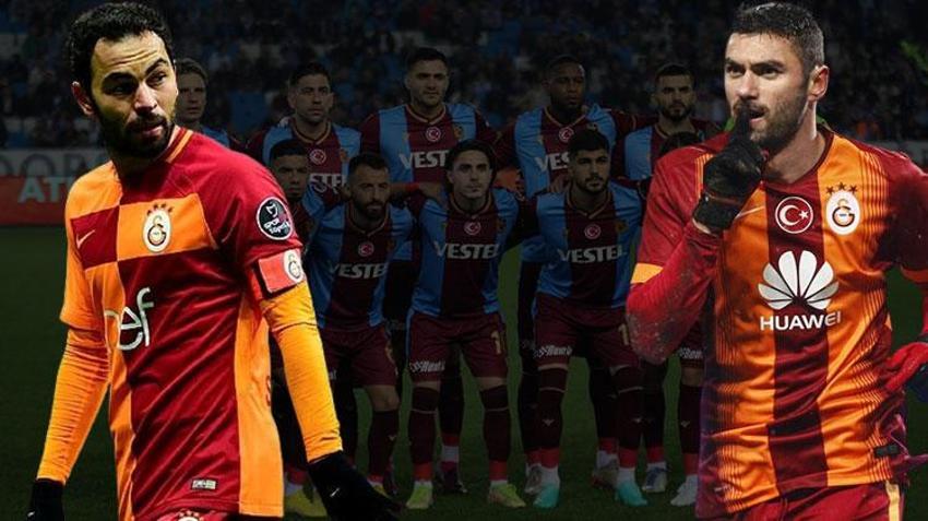 En son Selçuk İnan, Engin Baytar, Burak Yılmaz gelmişti! Trabzonspor'dan Galatasaray'a 2 yıldız daha
