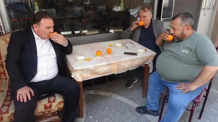 Damak çatlatan lezzet; portakalda kahve