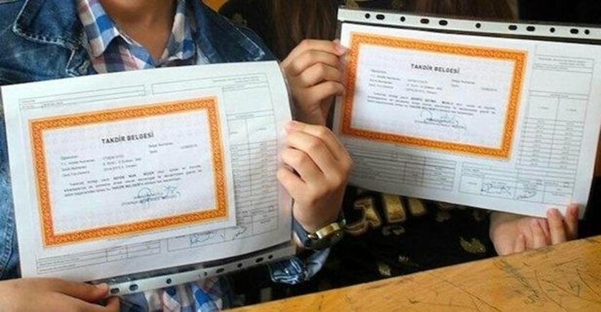 Takdir teşekkür belgesi 2023 ortalaması kaçtır? 5, 6, 7, 8, 9, 10, 11, 12. sınıf takdir teşekkür belgesi kaç puanla, nasıl alınır?