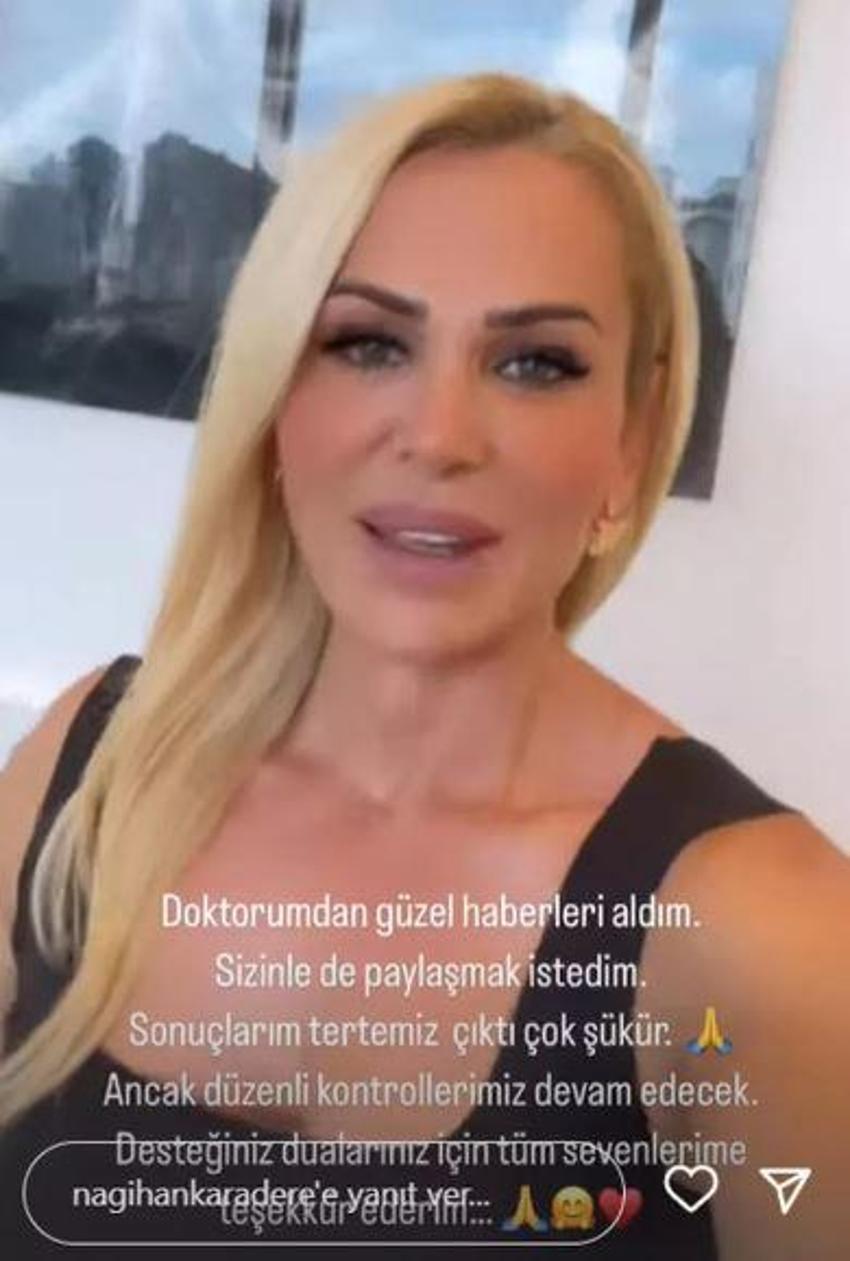 Kanserle mücadele eden Survivor Nagihan Karadere'den haber var!