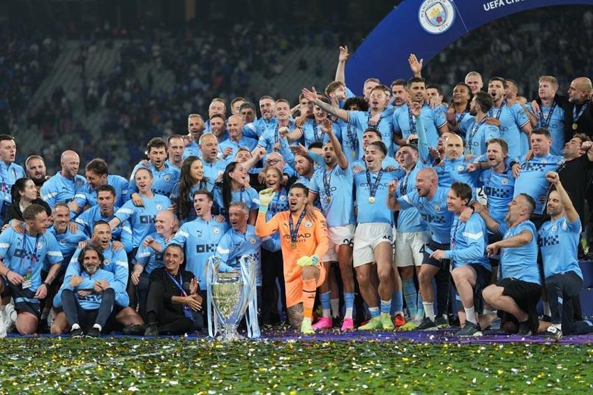 Şampiyonlar Ligi kupası Manchester City'nin! İlkay Gündoğan: Ülkemizde bu kupayı kaldırmak çok büyük bir gurur