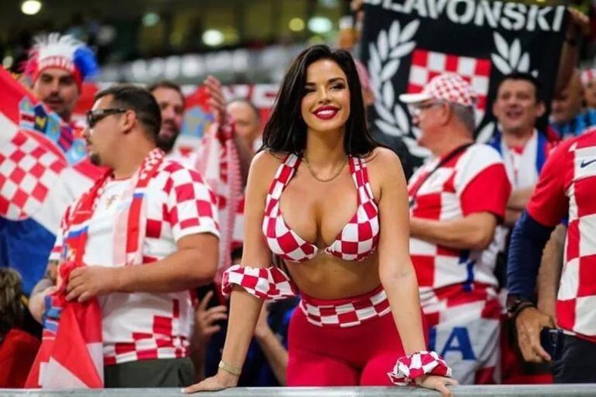 Model Ivana Knoll, Şampiyonlar Ligi finalini tribünden izledi!