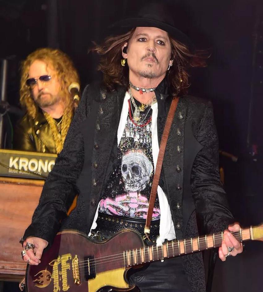 Johnny Depp, İstanbul'da unutulmaz bir gece yaşattı!