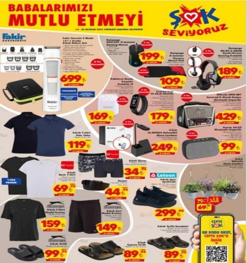 ŞOK 14-20 Haziran aktüel katalog 2023 yayınlandı! Sakal makinesi 99 TL, akıllı bileklik 199 TL! Babalar Günü sürpriz var