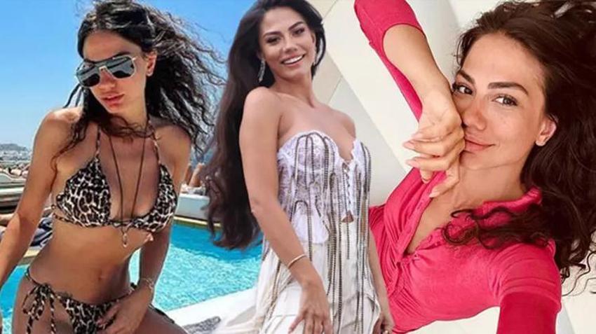 Demet Özdemir'den tatil fotoğrafları ile ilgili açıklama!
