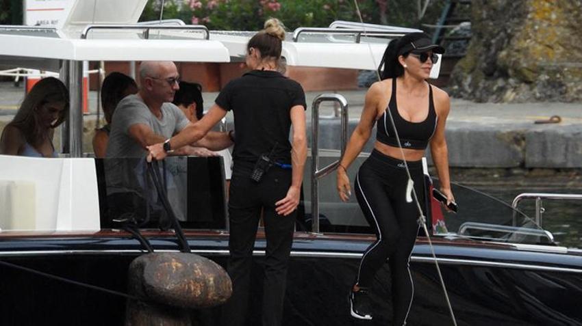 Portofino romantizmi! Düğün için form tutuyorlar