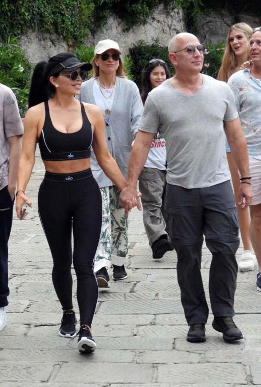 Portofino romantizmi! Düğün için form tutuyorlar