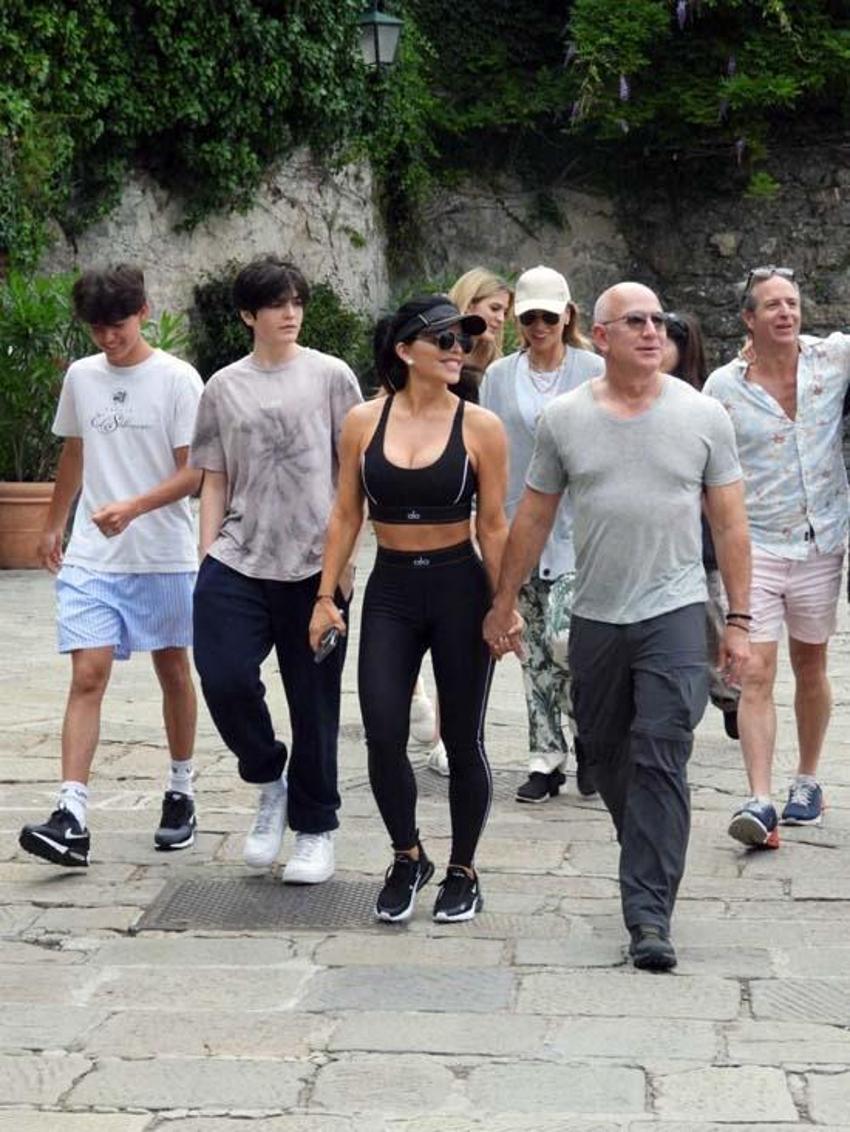 Portofino romantizmi! Düğün için form tutuyorlar
