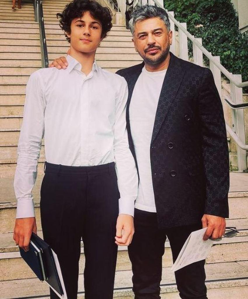 Mehmet Ali Erbil ve Tuğba Coşkun'un çocukları Ali Sadi mezun oldu! Yıllar sonra bir araya geldiler