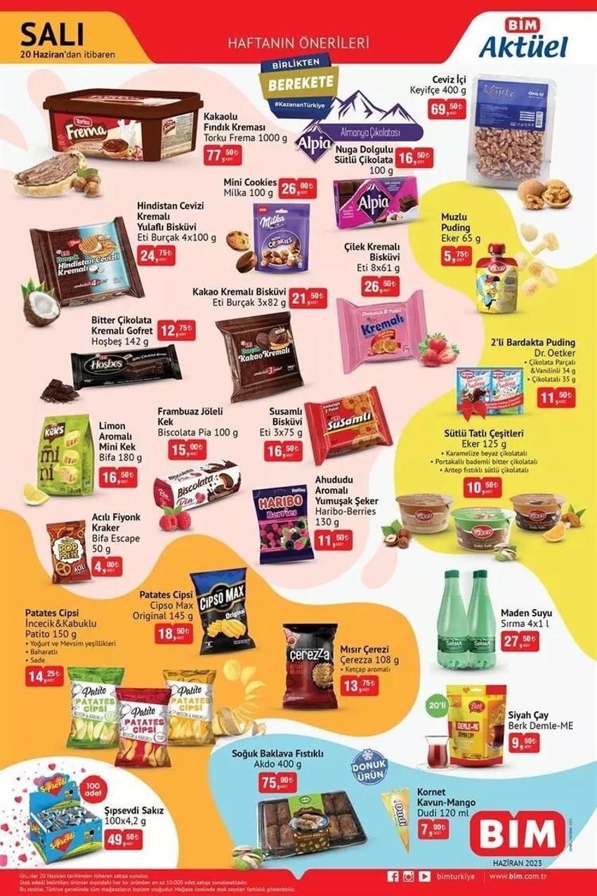 BİM 20-23 HAZİRAN AKTÜEL KATALOG 2023 yayınlandı! BİM termos, Airfryer fiyatları bu katalogda dibi gördü!