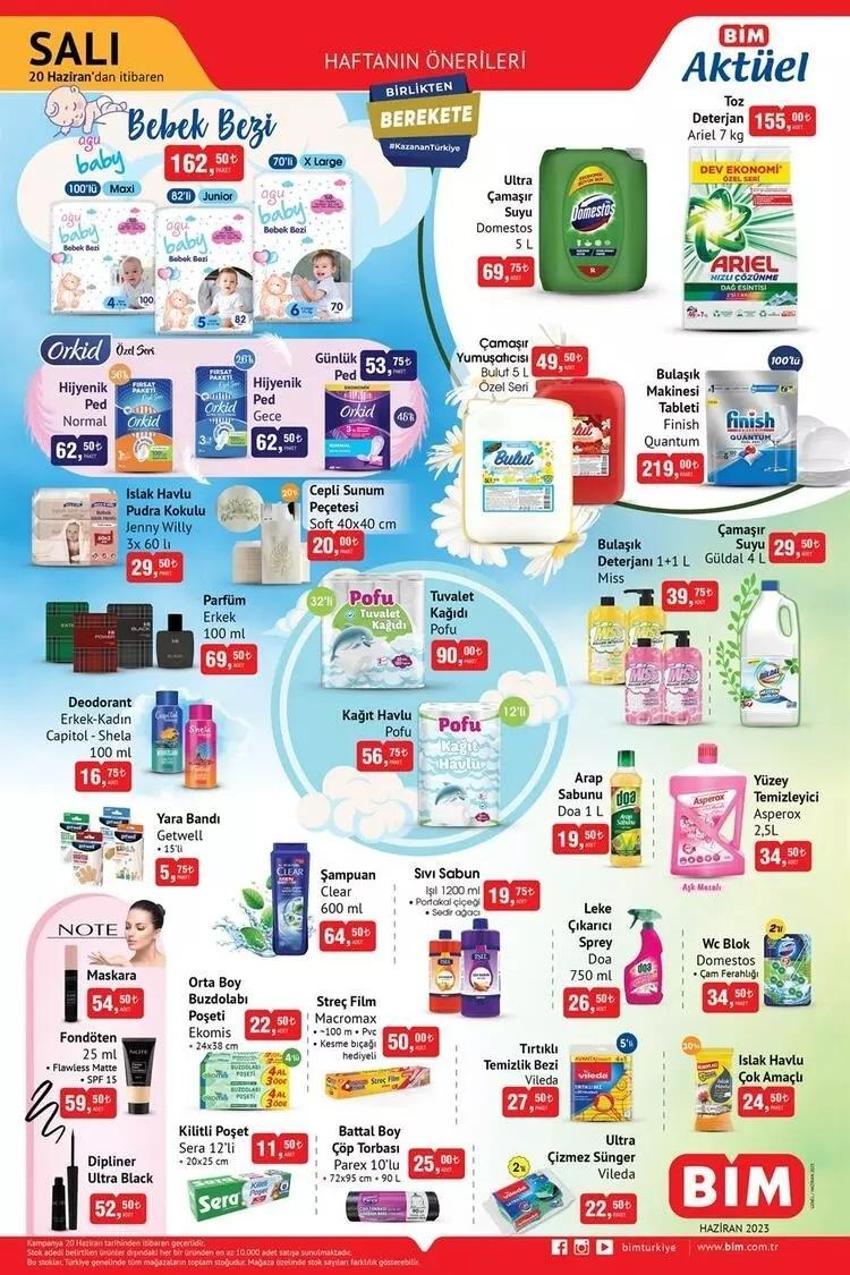 BİM 20-23 HAZİRAN AKTÜEL KATALOG 2023 yayınlandı! BİM termos, Airfryer fiyatları bu katalogda dibi gördü!
