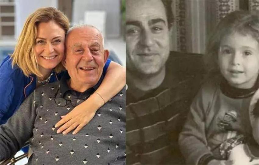 Ünlülerden Babalar Günü paylaşımı! Deniz Binbaşı Rıdvan Pekkan ile kızları
