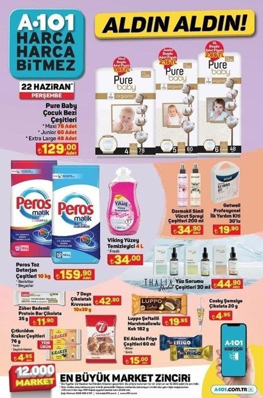 A101 22 Haziran aktüel katalog 2023 yayınlandı! Bayram şekerinde sürpriz kampanya var!