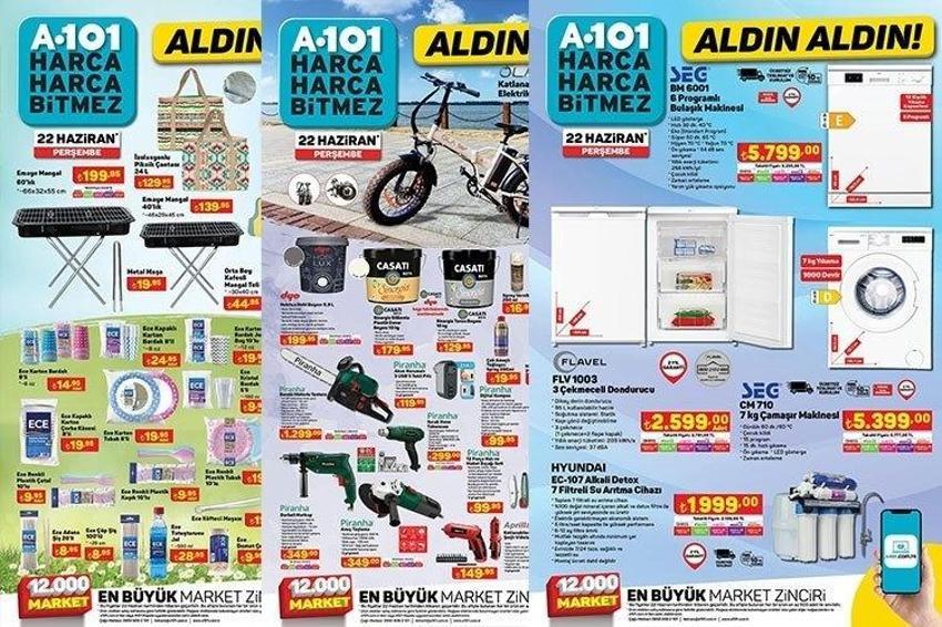 A101 22 Haziran aktüel katalog 2023 yayınlandı! Bayram şekerinde sürpriz kampanya var!