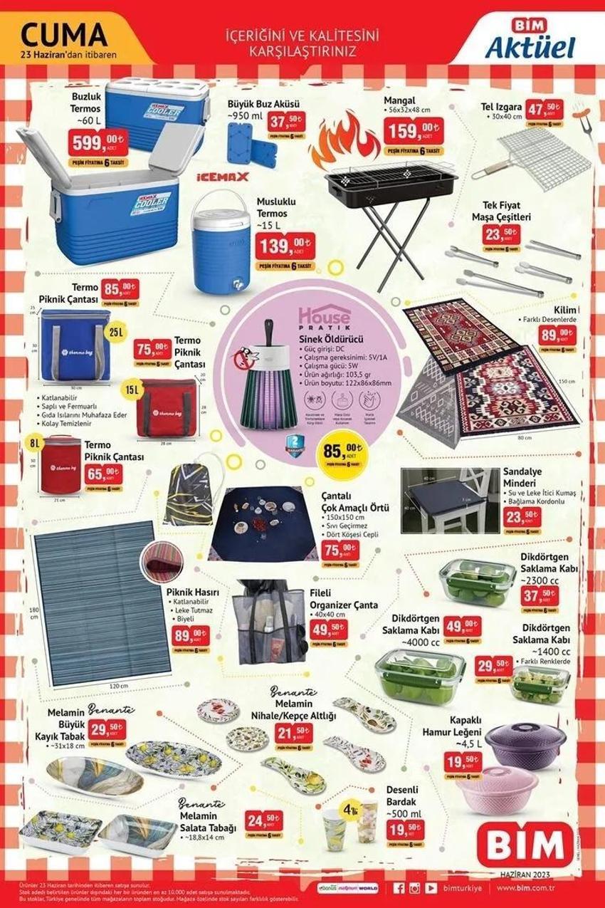 BİM Kurban Bayramı sürprizi! (Mangal kömürü, bayram şekeri fiyatı dibi gördü! 23 Haziran BİM aktüel katalog 2023 yayınlandı!