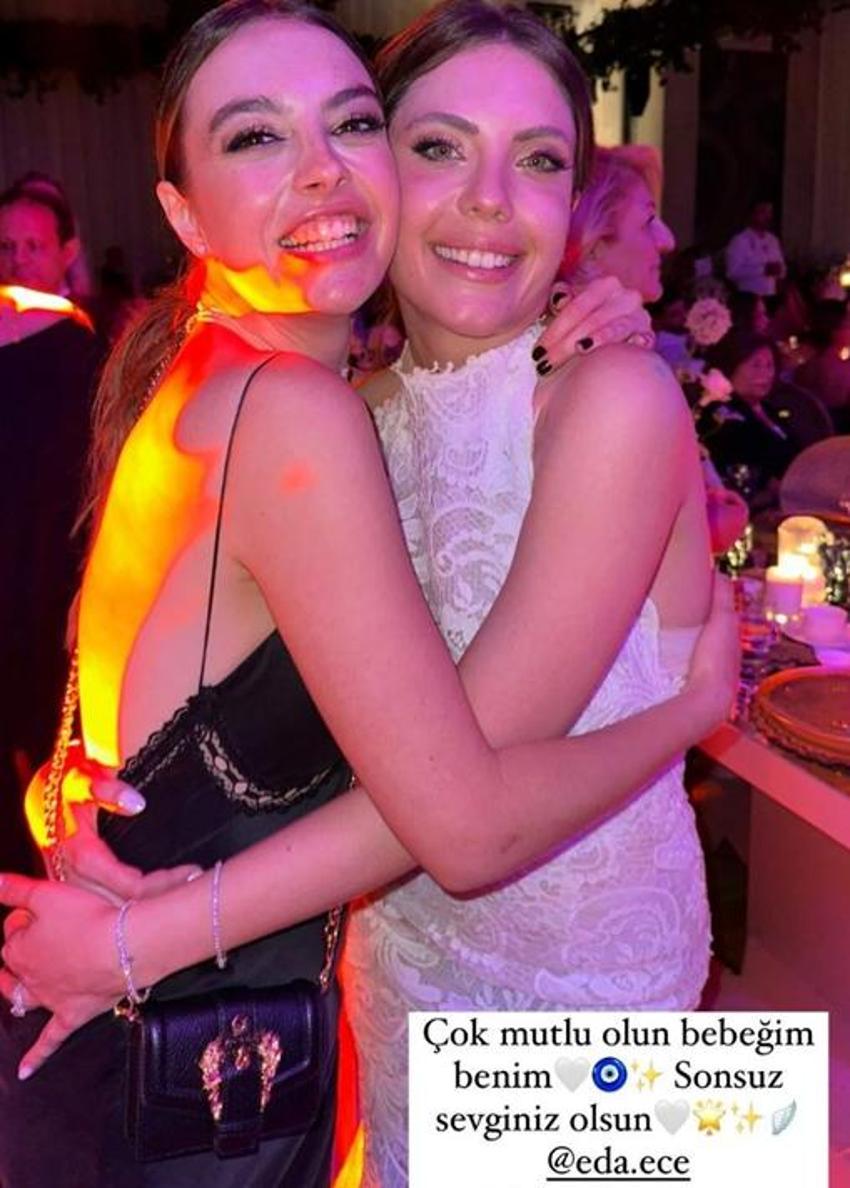 Eda Ece ve Buğrahan Tuncer evlendi! Düğüne ünlüler akın etti