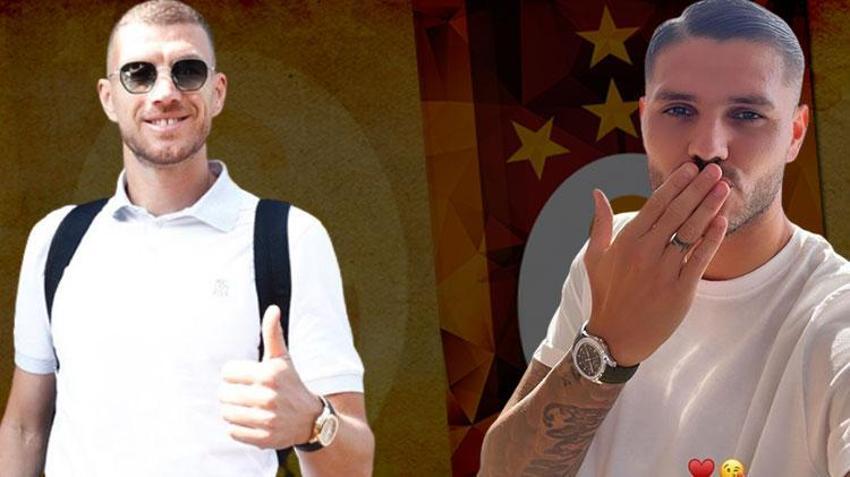 Dzeko Fenerbahçe'ye imza attı olan Galatasaray'a oldu! İcardi İnter'e gidiyor