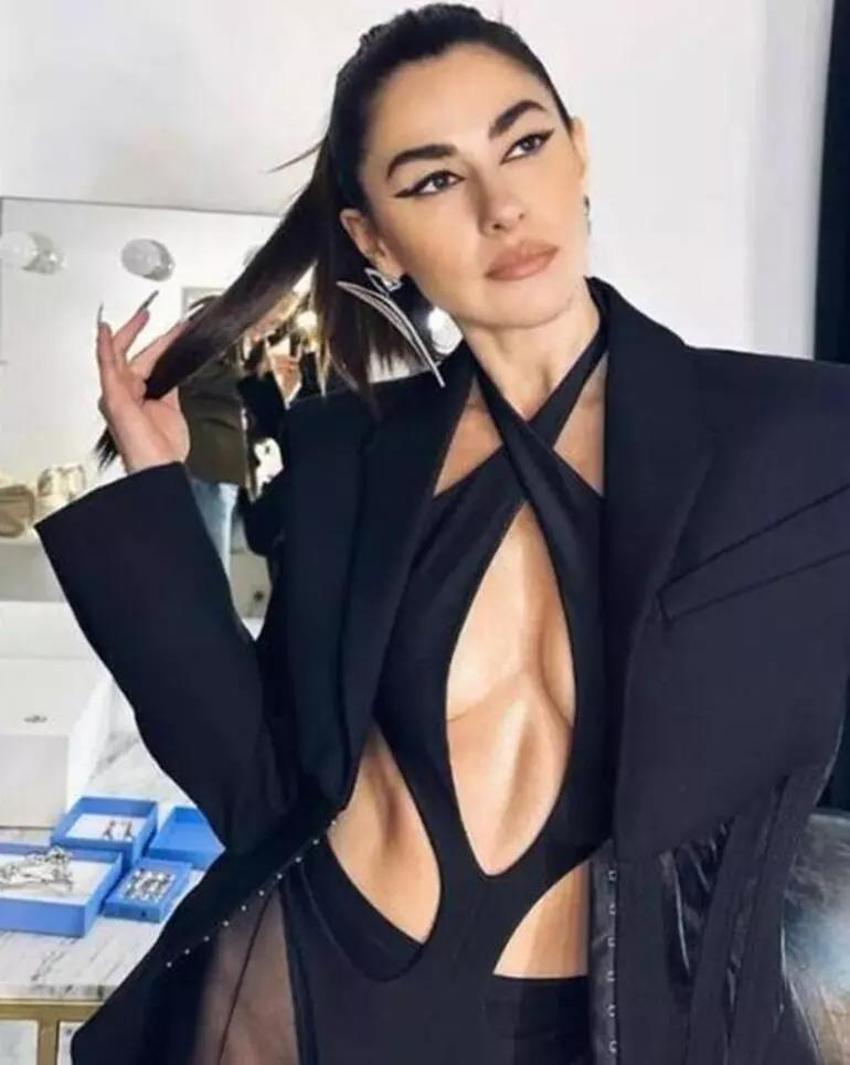 Nesrin Cavadzade düğünde iddialı kıyafetiyle dikkat çekti!