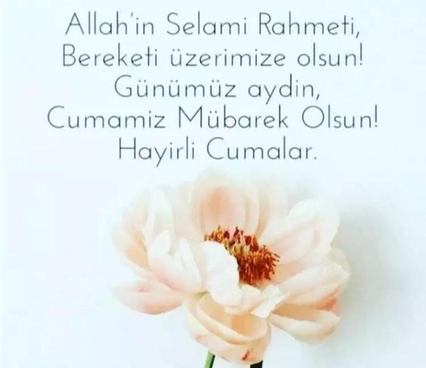 Cuma rahmettir, berekettir! 23 Haziran Cuma mesajları resimli > Farklı, kısa ve öz Cuma sözleri 2023!