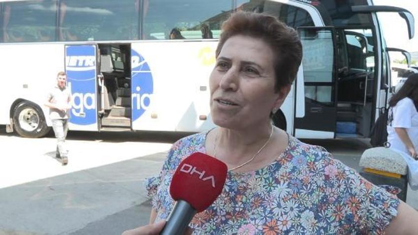 Otogarda bayram tatili yoğunluğu sürüyor 