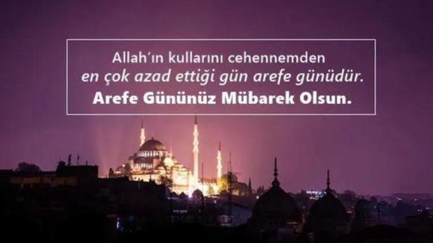 Arefe Günü mesajları 2023 ve resimli kutlama sözleri! En güzel Kurban Bayramı arefesi mesajları burada: Anlamlı, hadisli, dualı, Arefe Günü kutlama mesajları